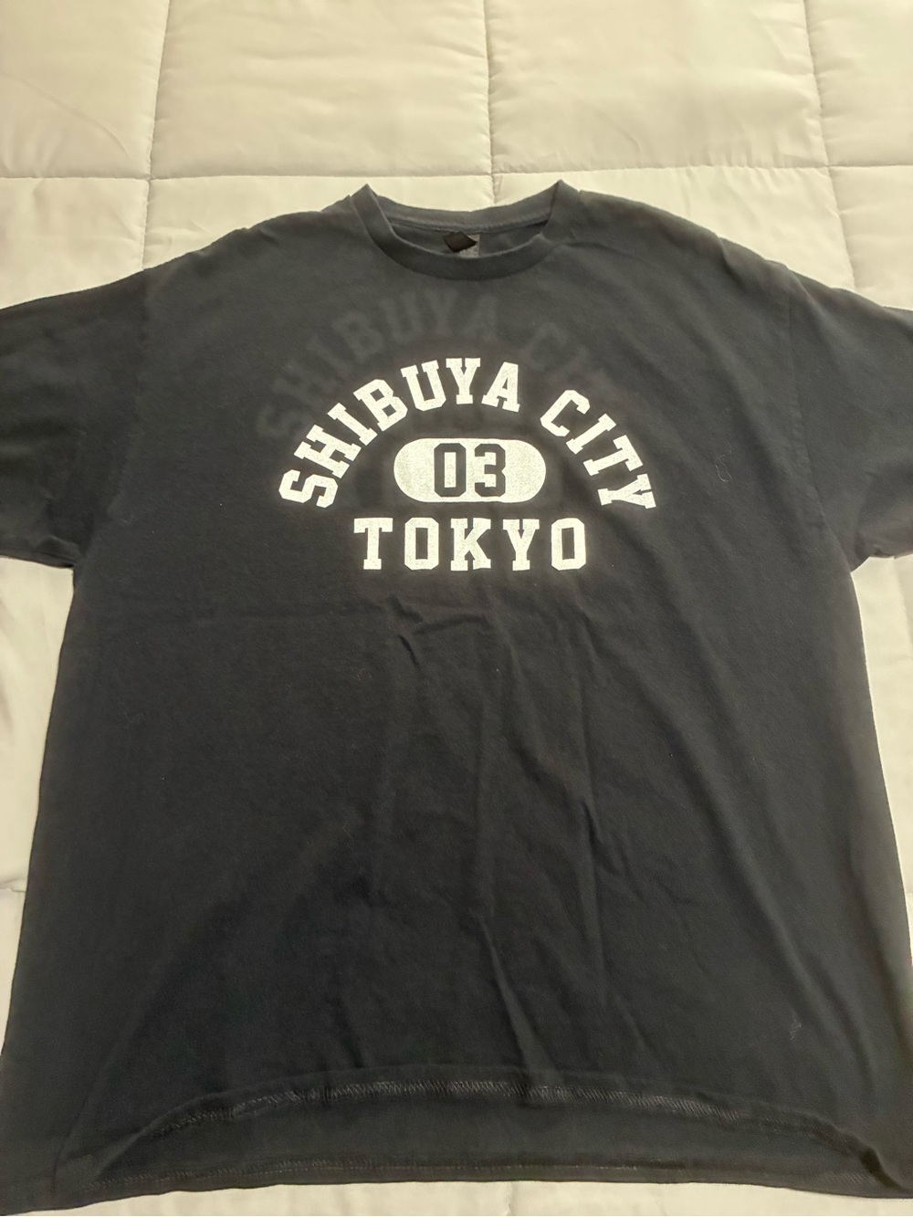 Gildan Black Shibuya City Tokyo 03 Graphic Tee